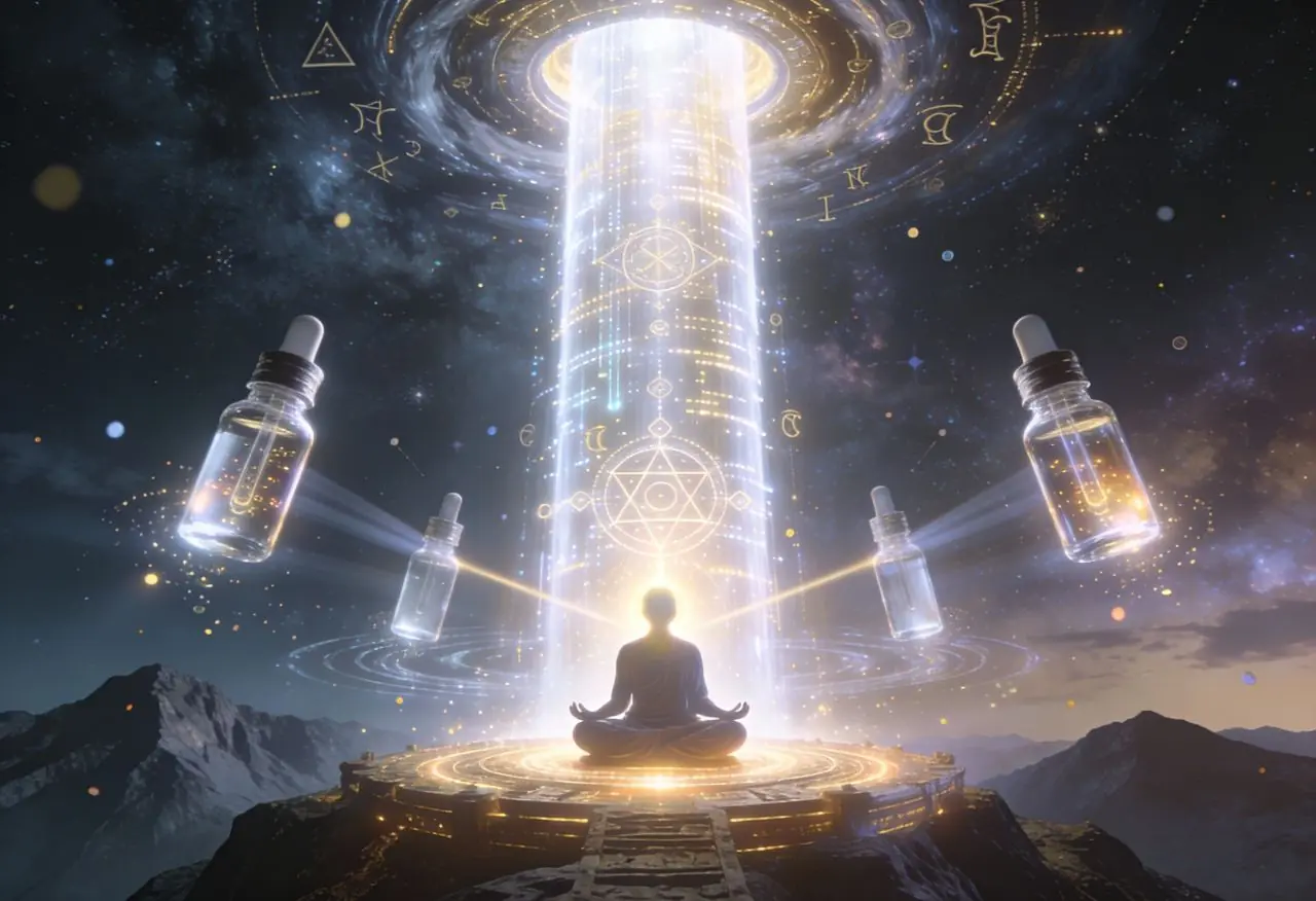 腦袋卡頓？請重啟！用這瓶『頂輪光柱』幫你的靈魂連上 5G 滿格 Wi-Fi