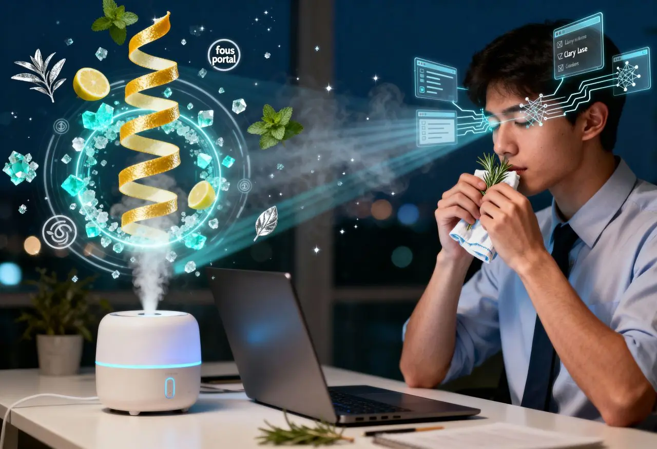 專注不求人：用「香氣導航」把腦內雜訊關機，讓決策像滑手機一樣順手