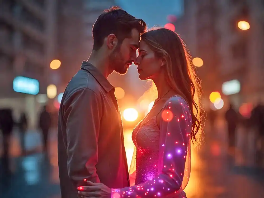 愛不是黏在一起