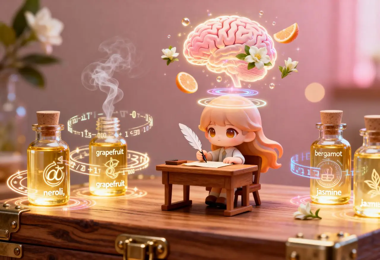 創造力醒醒：用橙花、葡萄柚、佛手柑、茉莉，把卡住的腦子打開來通風