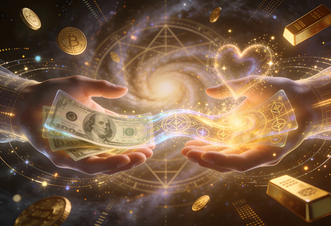 別再當豐盛絕緣體！揭密金錢其實是宇宙給你的「感謝信」與「愛的快捷包裹」💸✨