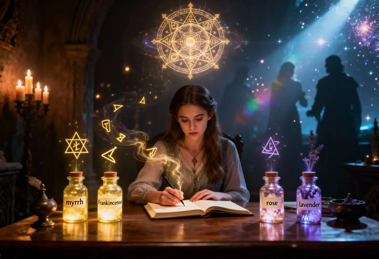 釋懷舊傷的香氣黑科技：沒藥、乳香、玫瑰、薰衣草，把「過去那一頁」優雅翻過去