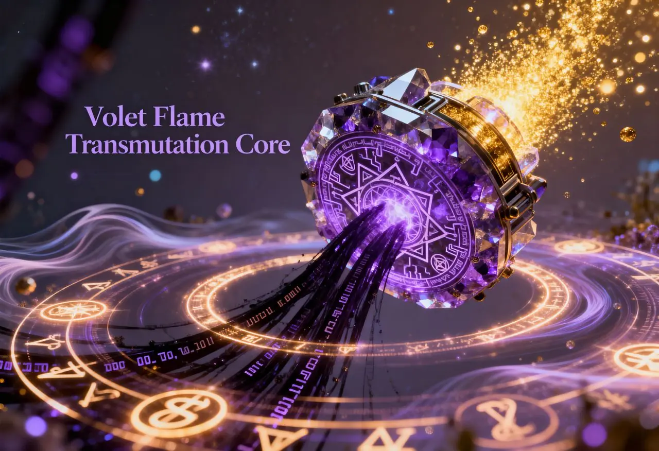 紫羅蘭火焰轉化大法 